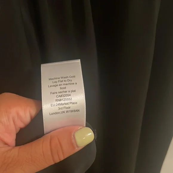 Anthropologie Dolan left coast color block Jersey/silky dress - Picture 8 of 8